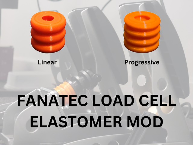 FANATEC CSL – ELASTOMER BRAKE MOD [CSL PEDALS LC / ELITE LC] (PC, PS4, PS5, XBOX)