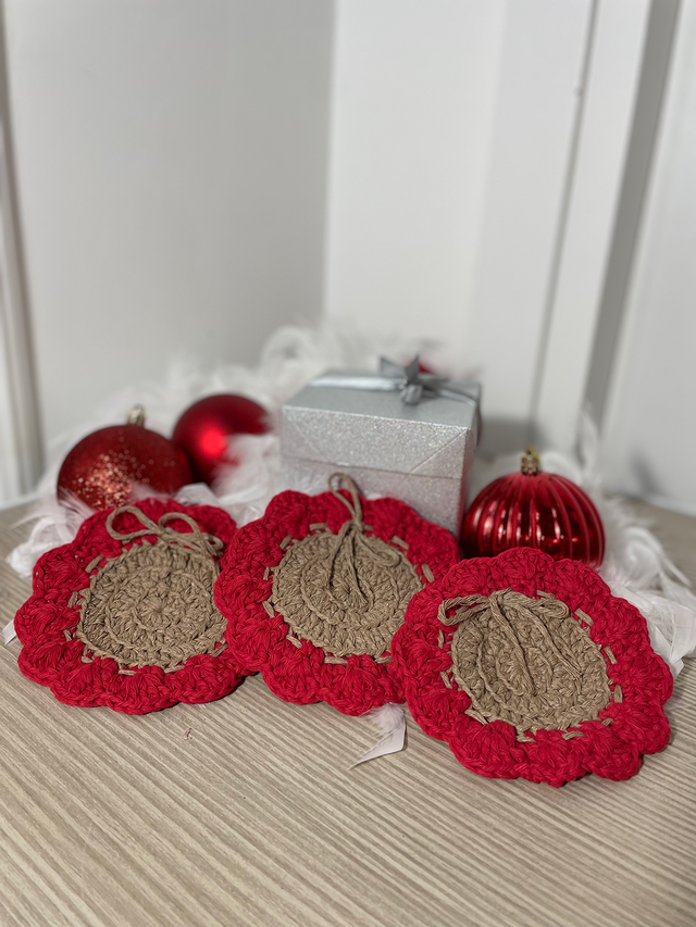 Sottobicchieri Natalizi x6pz