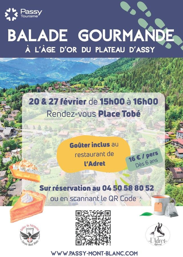 Balade gourmande aux Âges d'Or du Plateau d'Assy