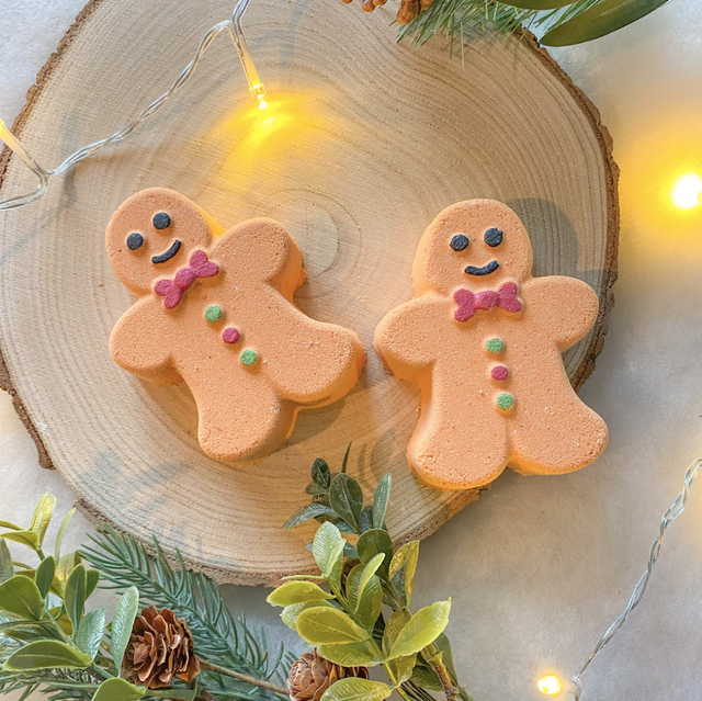 Gingerbread Man Bath Bomb