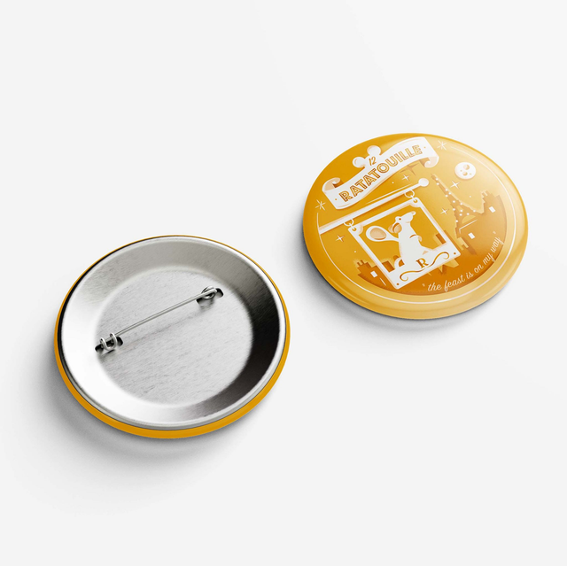 Badge Attractions Légendaires | 12 Ratatouille