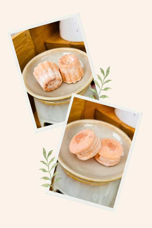 Cocktail asiatique - Fondant de cire - Macaron/Mini-Cannelé