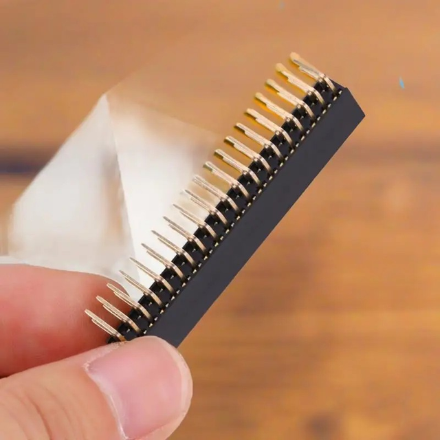 3 Pack 20-Pin 2.54mm Pitch Female Dual Row Right Angle Pin Headers for Development Boards