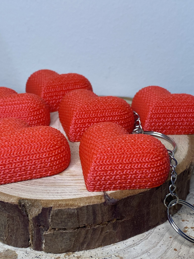 Coração com textura