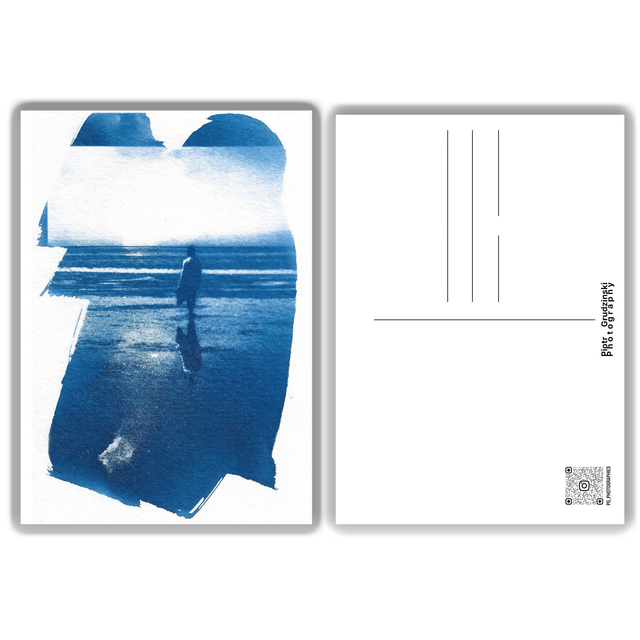 "De Fil En Aiguille" - Cyanotype - Cartes postales A6