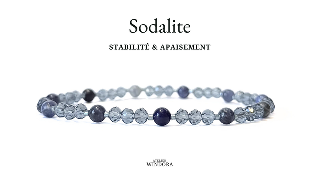 Bracelet | Sodalite Bleue - Sobre