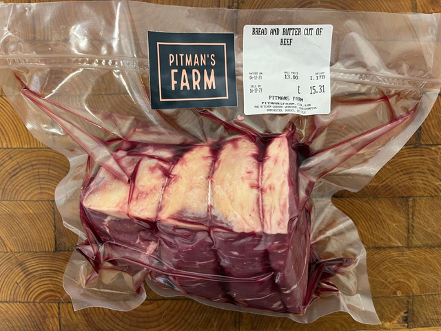 Bread and Butter Cut of Beef