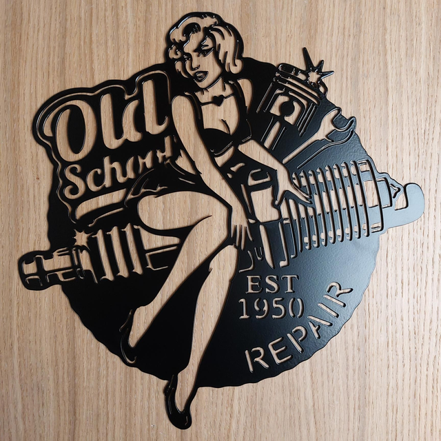 Old School Garage Sign