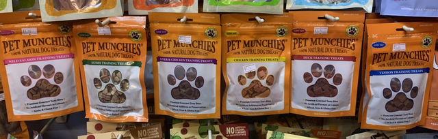 Pet munchies training treats