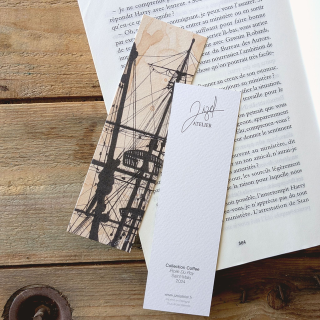 Marque-page - Café - Étoile Du Roy