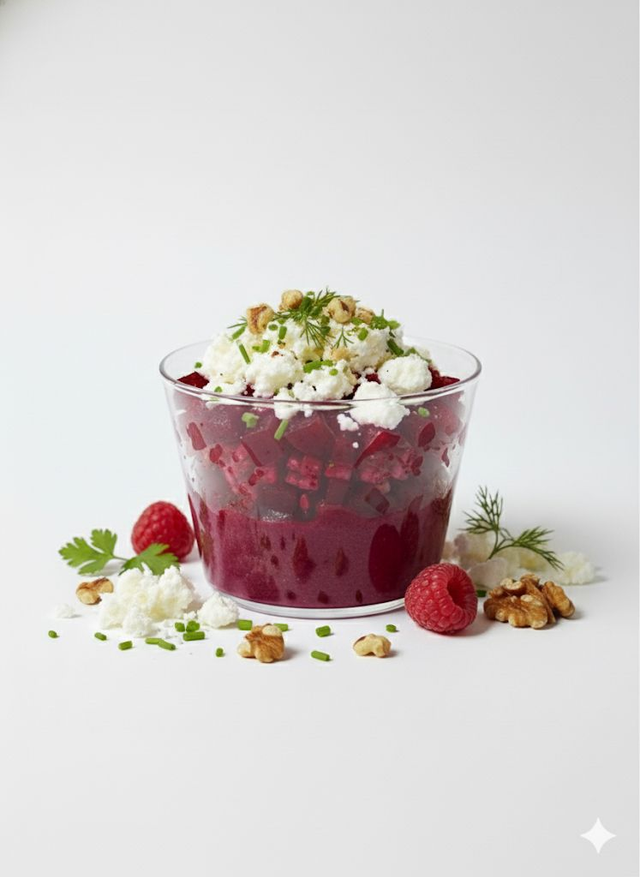 Chèvre-Noix & Betterave à la Framboise