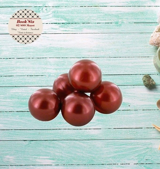 Perle de bain " Ronde Vanille des îles "