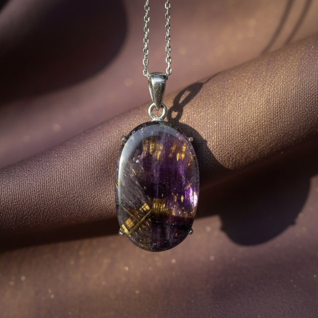 Cacoxenite “Super 7” Anheng 