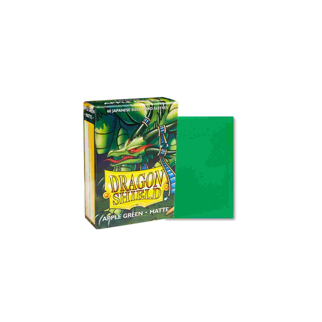 Dragon Shield Matte 60 Sleeves Japanese - Apple Green 