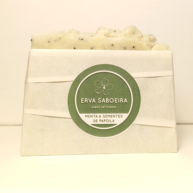 Sabonete de Menta &amp; Sementes de Papoila