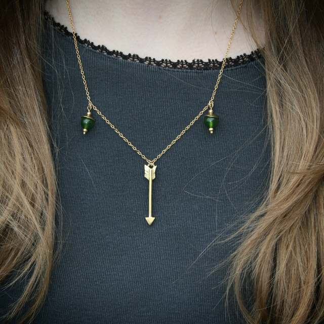 COLLECTION "SOLEIL LEVANT" - Collier "Tomoe Gozen" (Modèle 2)