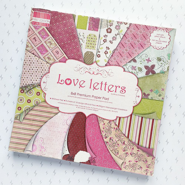 Love Letters 8x8 Premium Paper Pad