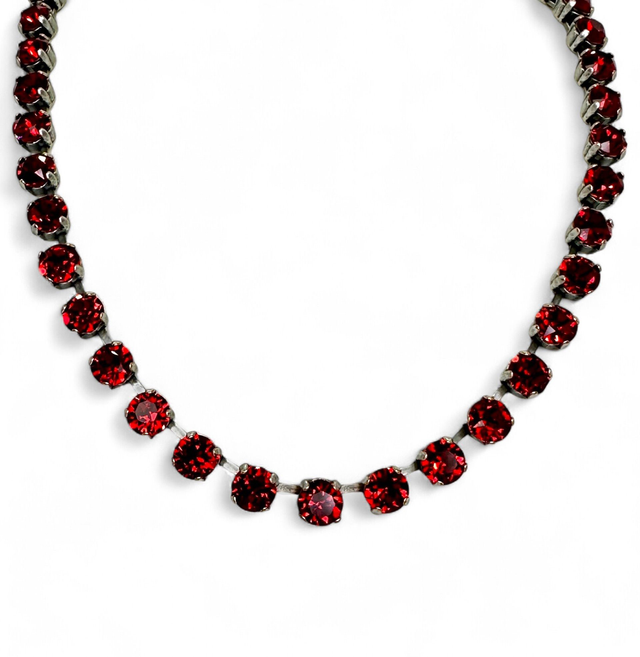 Collier DEVA KLASSIK SMALL  Scarlet Red, Rot