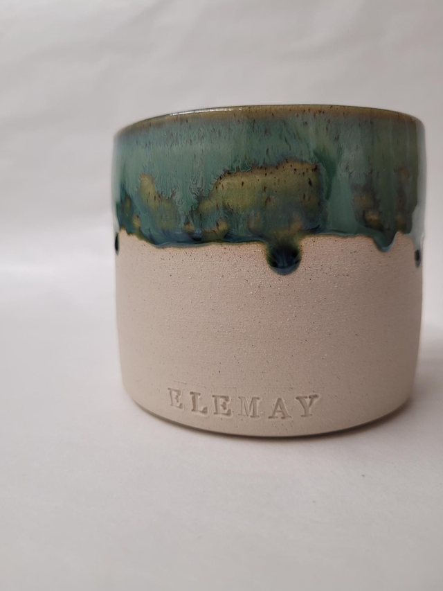 Forest Rain Refillable Ceramic Jar Soy Wax Candle - ES-019