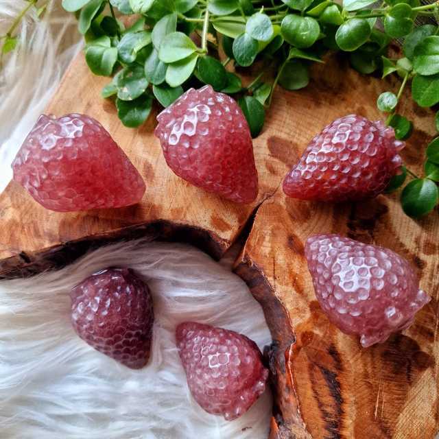 Strawberry Quartz Strawberry 