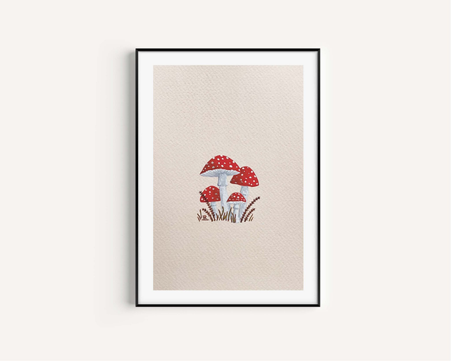 Mušnice (Giclée print)