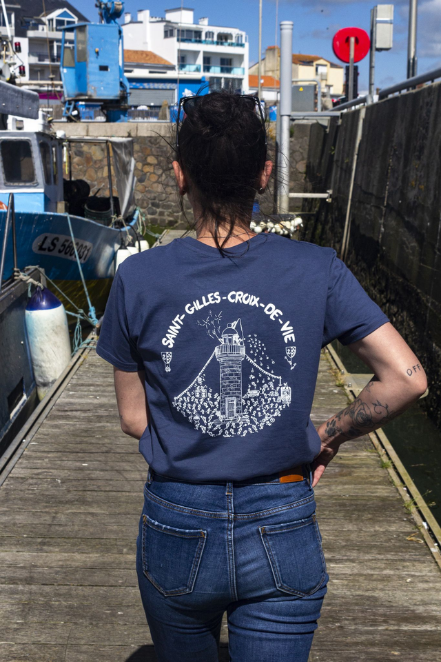 T-shirt sérigraphié Un été sur la côte UNISEXE  