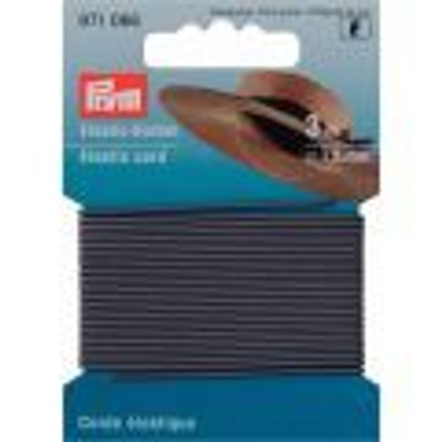 971066 Hoedenelastiek grijs