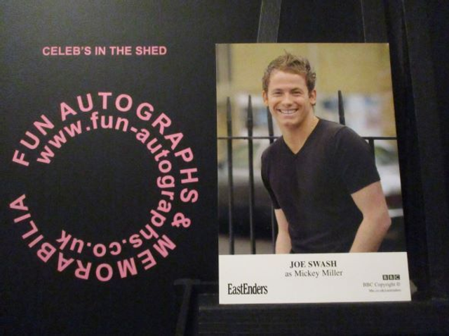 Joe Swash (Mickey Miller) Original EastEnders Cast Card (SEE PIC)