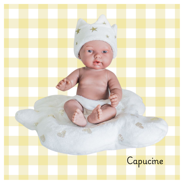 Poupée rêveuse coton