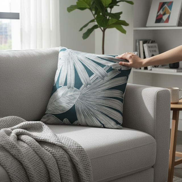 Coussin deco modèle pampa 40x40