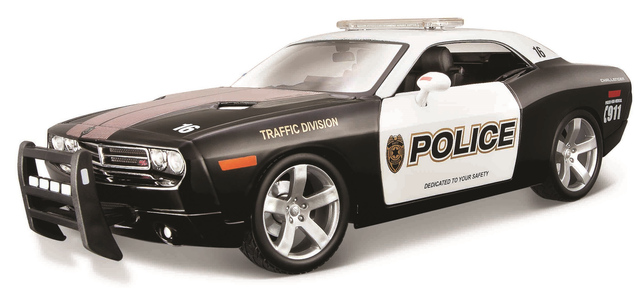 Dodge Challenger Concept Police Polizei Maisto 1:18