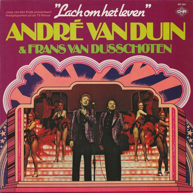 André van Duin &amp; Frans van Dusschoten - Hoogtepunten Uit De TV-Revue Lach Om Het Leven (LP)