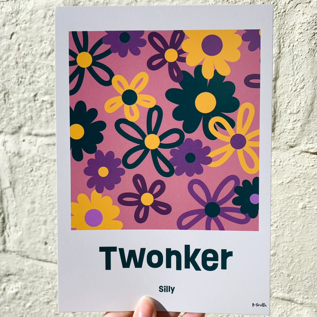 Twonker A5 Postcard