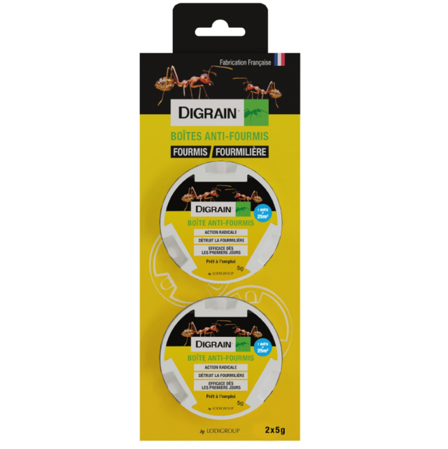 DIGRAIN Boîtes Anti-Fourmis