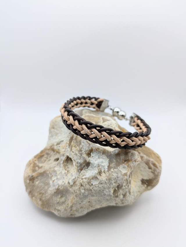 Slim Flat Braid Kumihimo Bracelet (5)