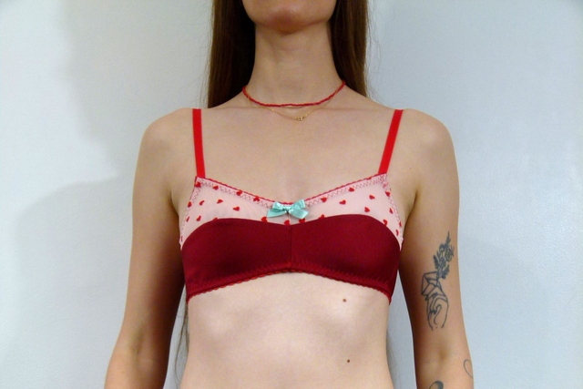 Brassière - HeartCore Bordeaux