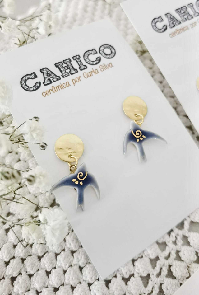 "Andorinhas" Brincos Médios / Medium Earings