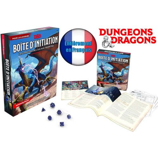 Dungeons &amp; Dragons - Boite d'initiation - Dragons de L'Ile Aux Tempetes