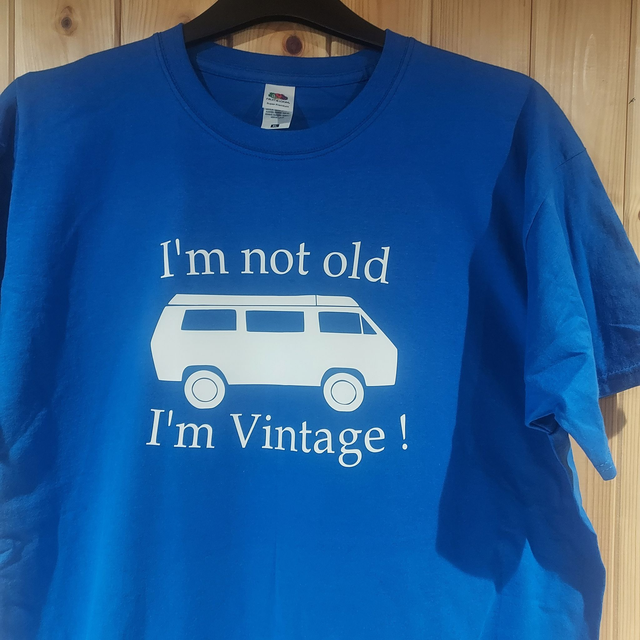 VW I&#039;m not old T3 t-shirt....