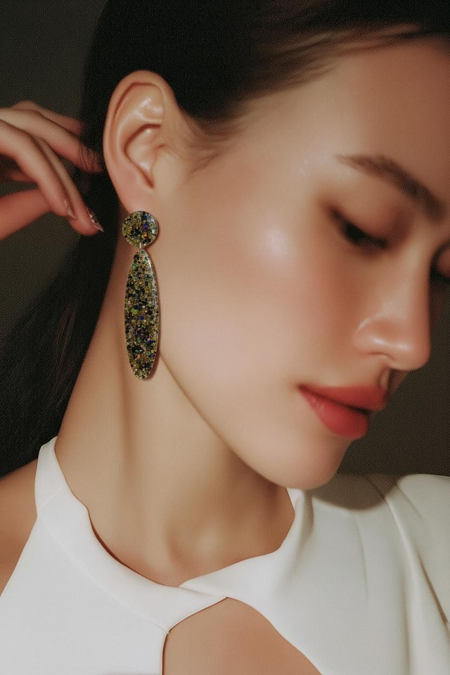 Boucle ligne -Collection Champagne nocturne 