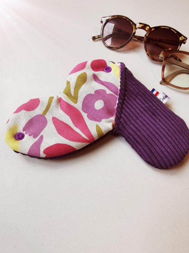 Étui à lunettes ROMÉO violet