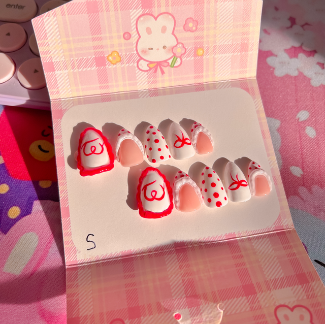 🎀 Press-on Nails : Edition "Sweet Once" 🎀