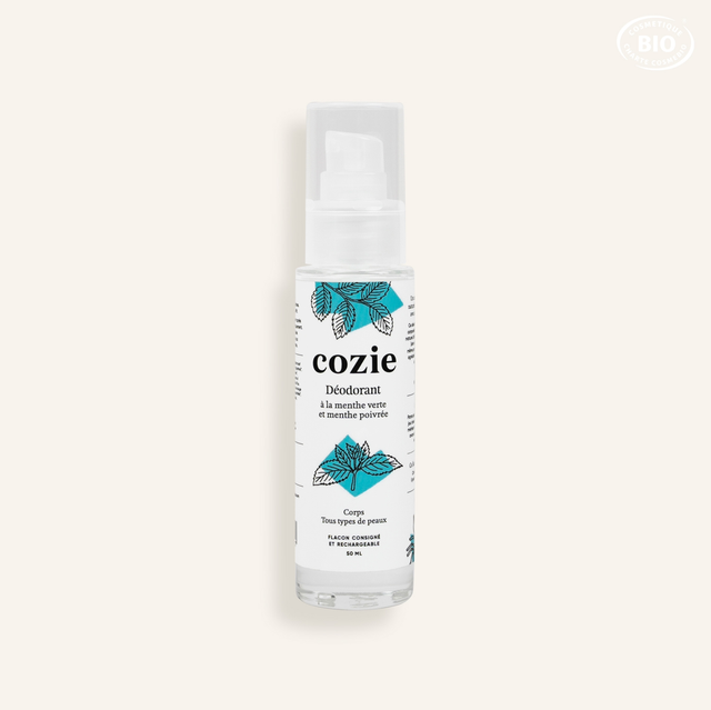 Déodorant Spray Menthe Verte et Poivrée Cozie - 50ml