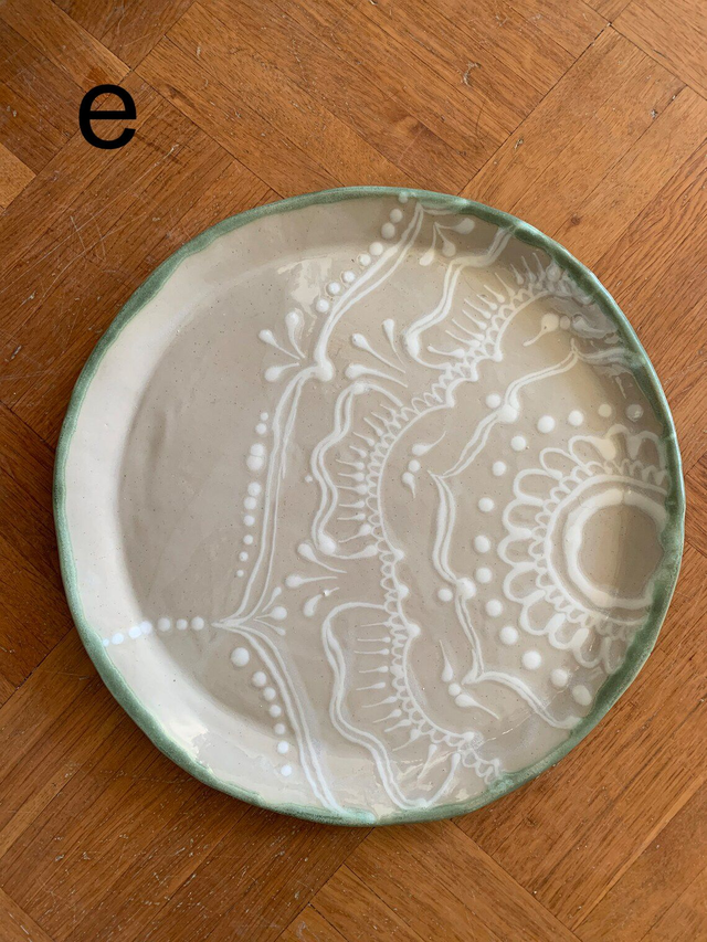 Handmade Dinner Plates, Large Plates