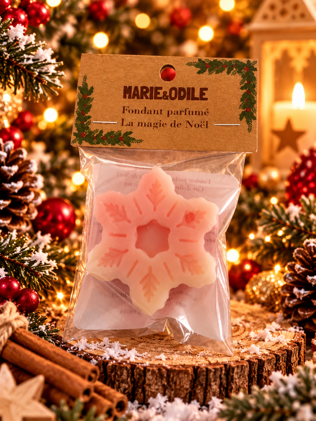 Fondant parfumé La magie de Noël - 14 grammes
