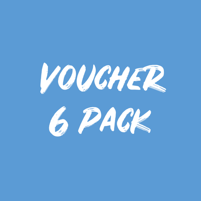 Voucher 6 Pack