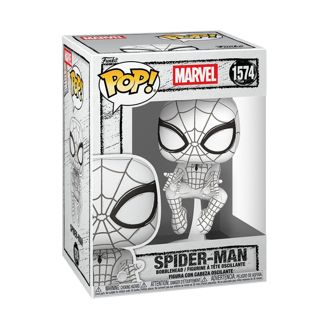 Funko Pop! Marvel: Spider-Man (Sketched Deco)
