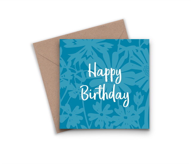 Text Card – Happy Birthday