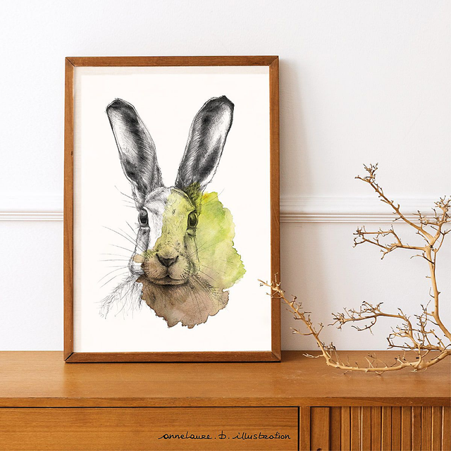 Affiche Lièvre