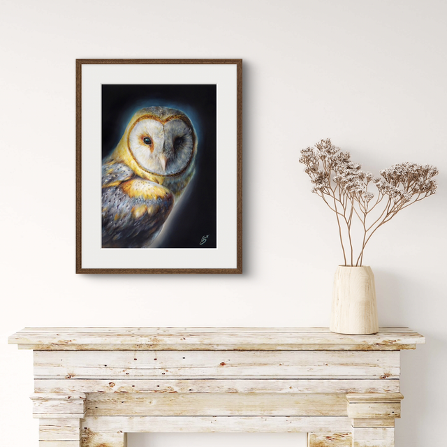 Tirage d’art Chouette 